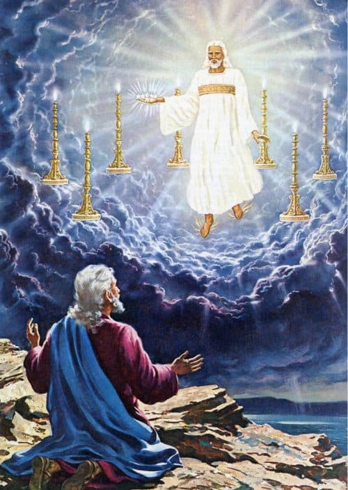 Sacre.org | Revelation 1:9-11a, 12-13, 17-19